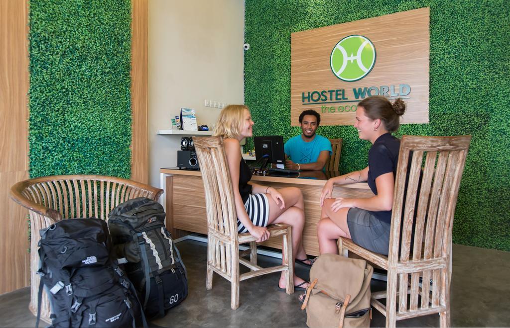 The Eco-Living Hostel Denpasar  Luaran gambar